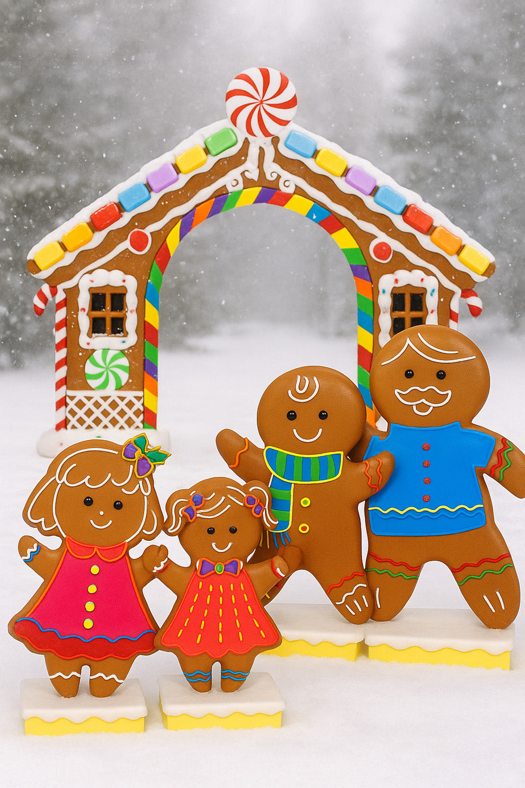 4.5' Tall Gingerbread Girl