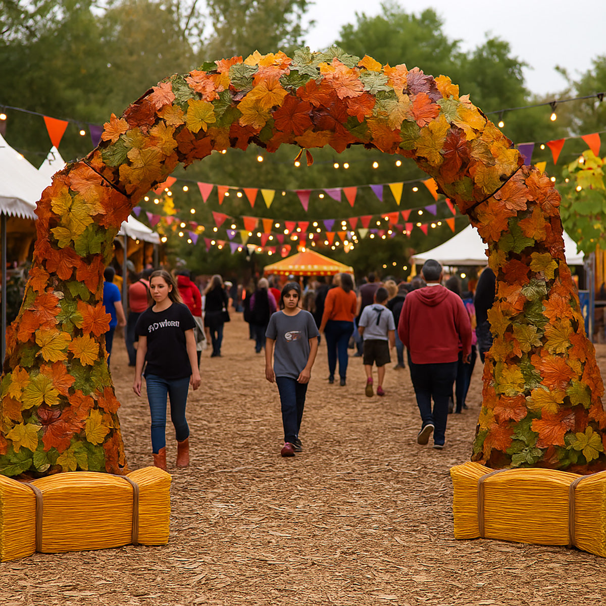 Fall Leaves Arch