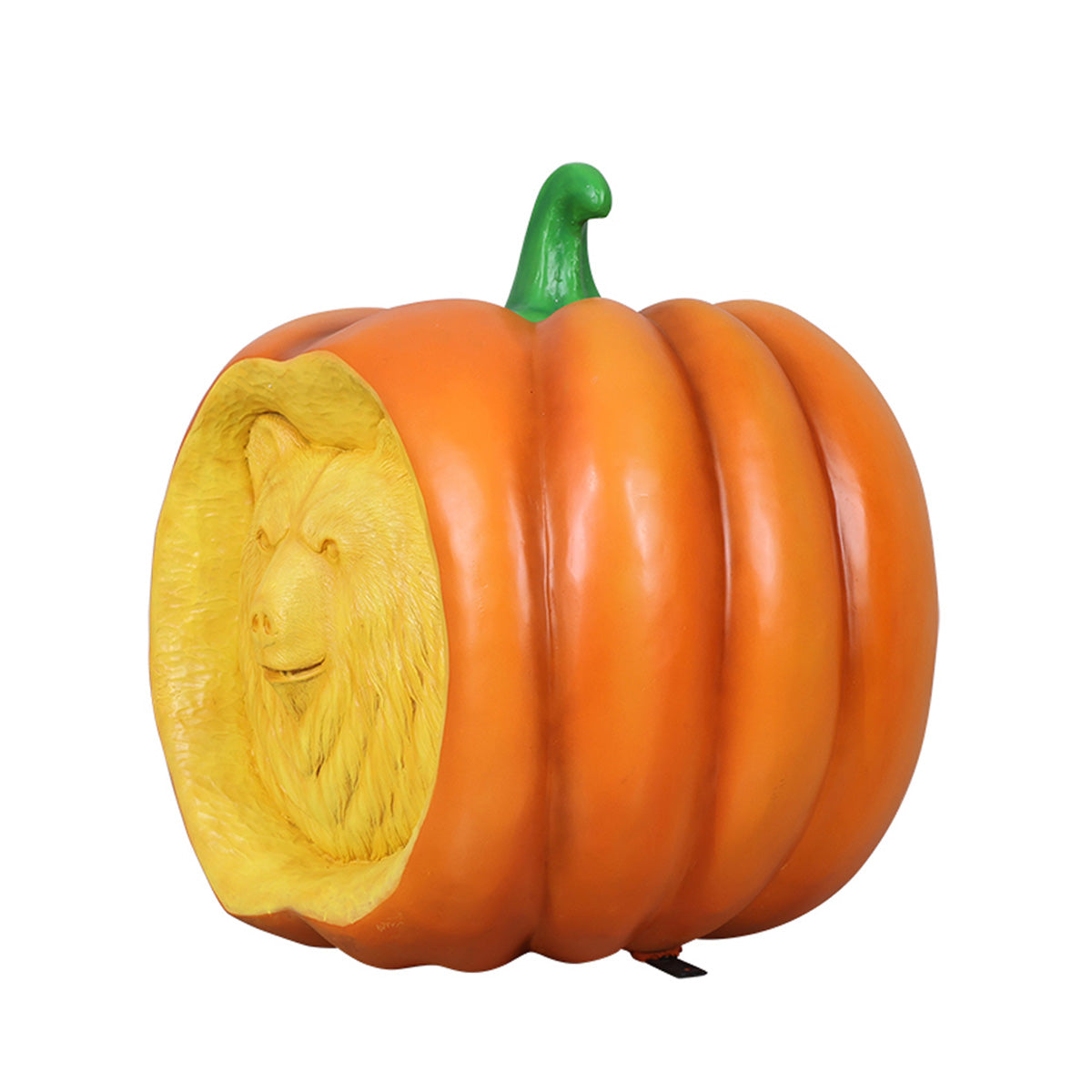 36" Bear Carved Pumpkin
