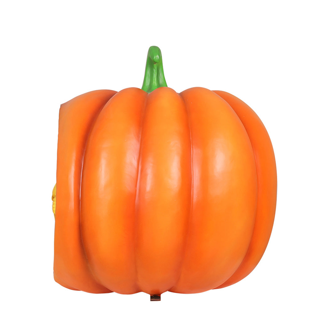 36" Lion Carved Pumpkin