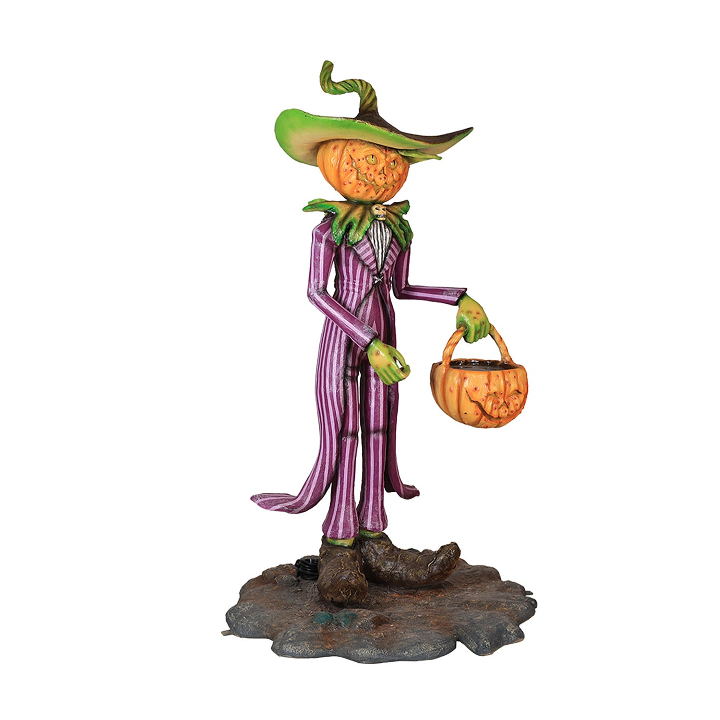 6' Spooky Pumpkin Butler