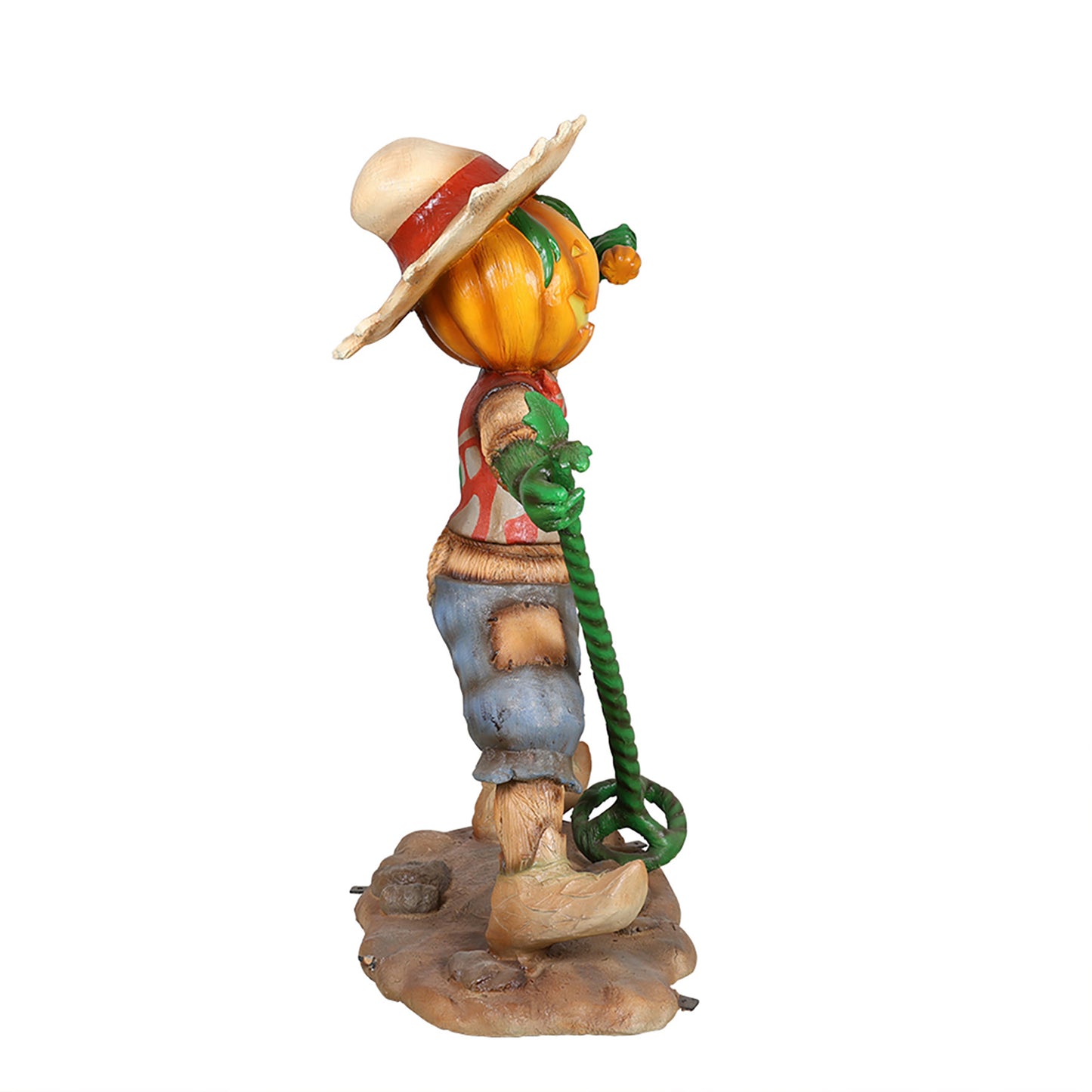 Singing Pumpkin Scarecrow