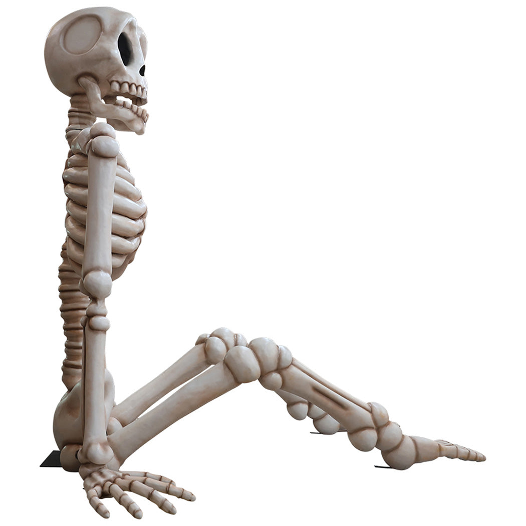 13.5' Sitting Skeleton