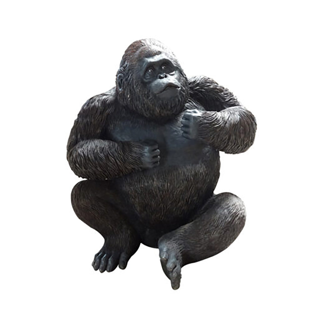 Life Like Sitting Gorilla