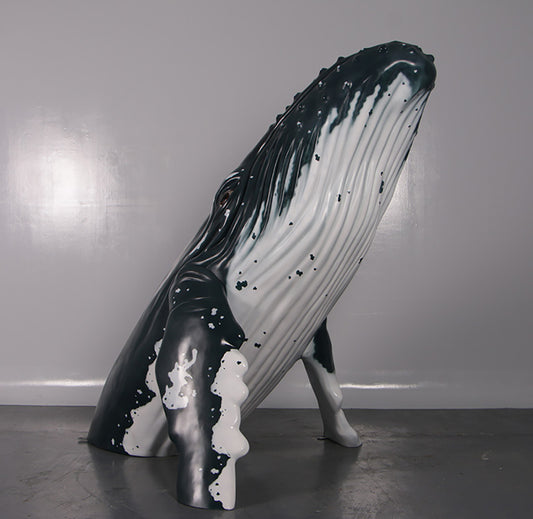 Life Like Humpback Whale Statue