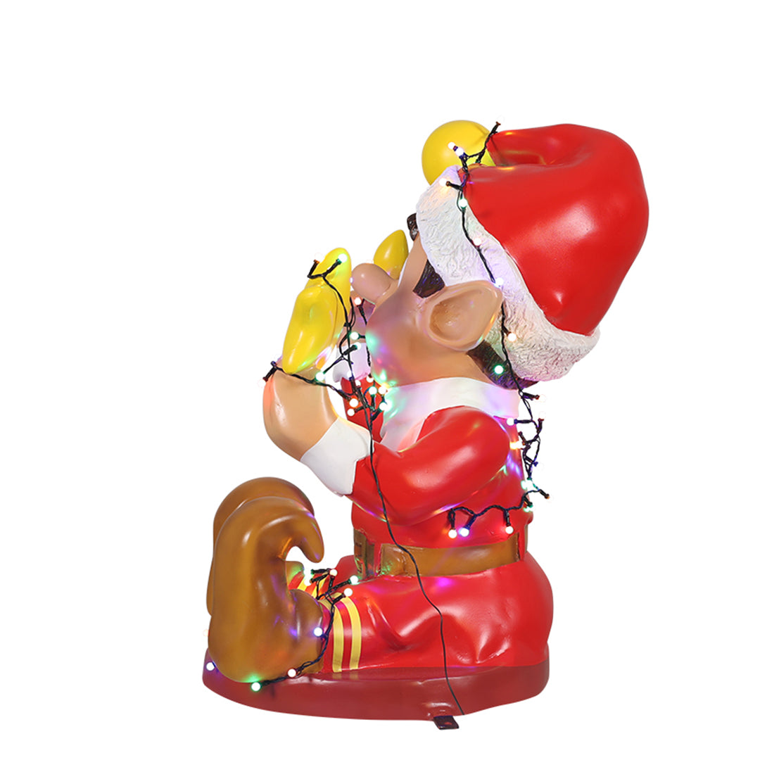 2.5' Elf Tangled in Lights