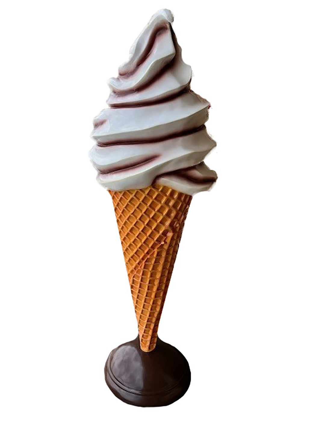 6' Vanilla and Chocolate Soft Serve Ice cream