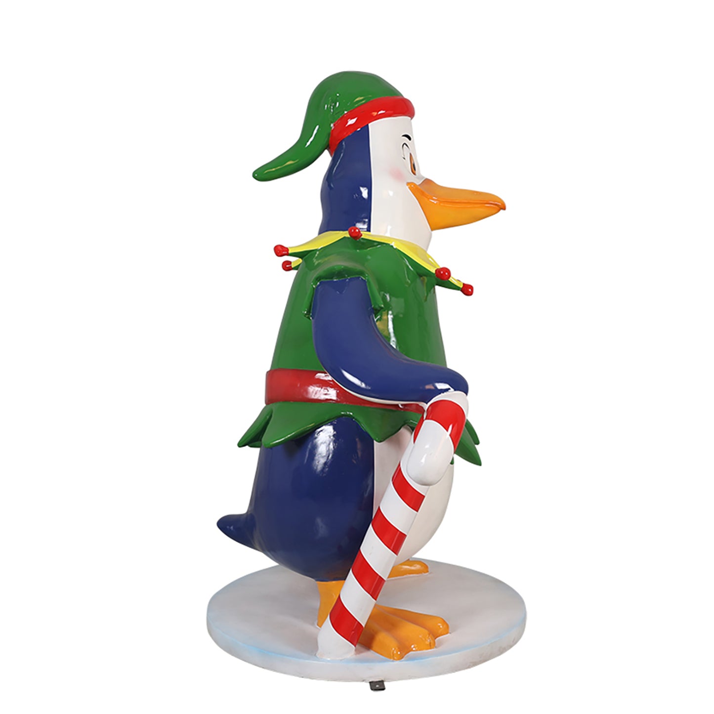 Funny Penguin Dressed as an Elf