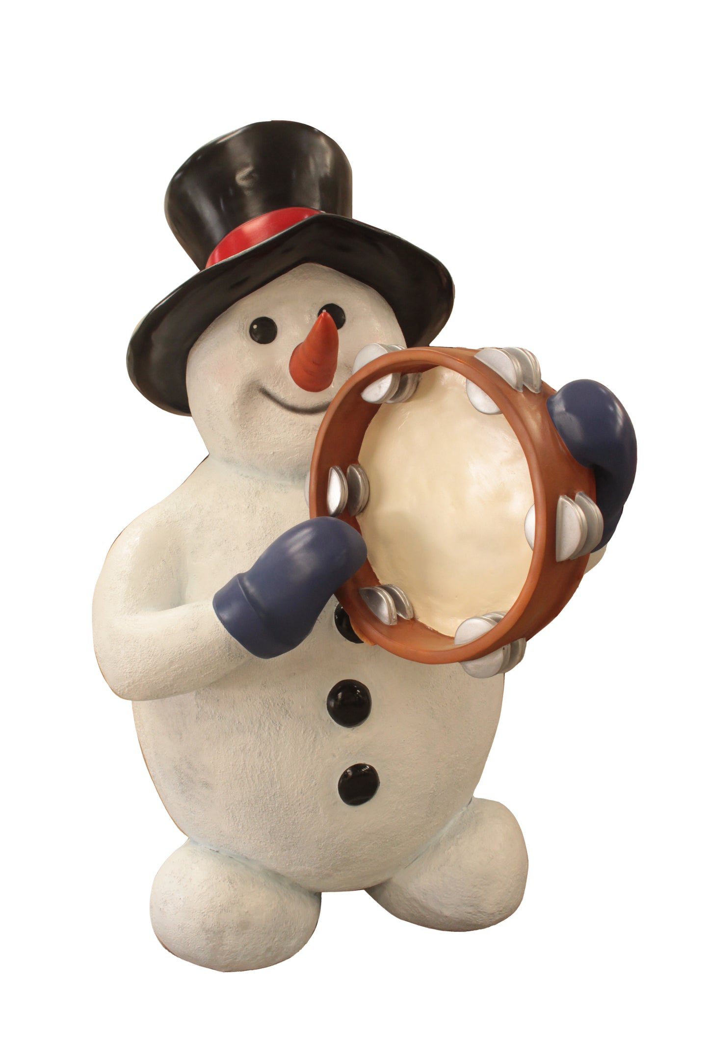 Snowman Band Tambourine 58"