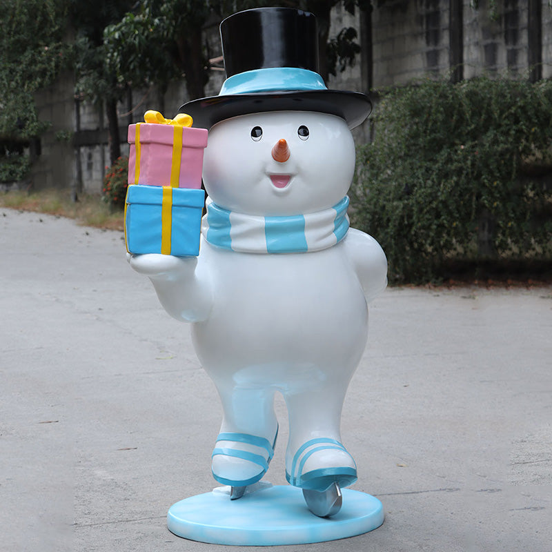 5.5' Skating Snowman Pa