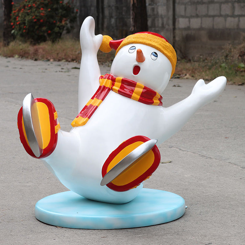 3' Skating Snowman Son