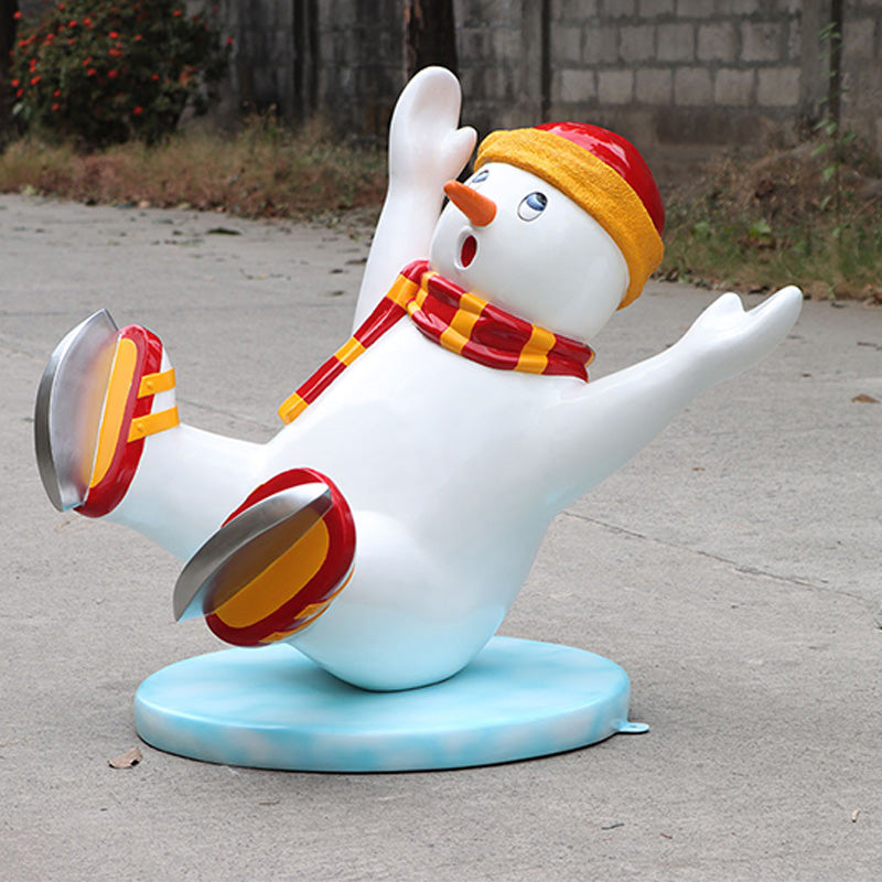 3' Skating Snowman Son
