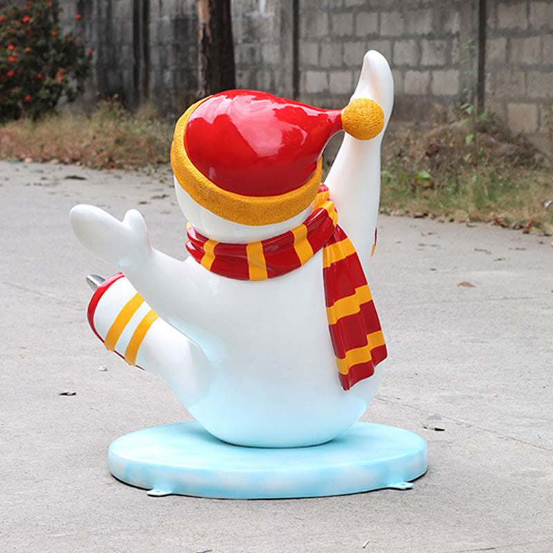3' Skating Snowman Son
