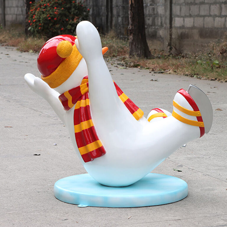3' Skating Snowman Son