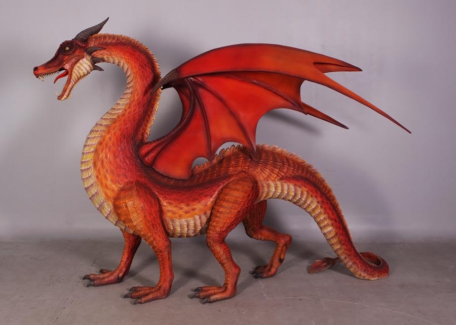 6' Standing Dragon – WinterlandInc