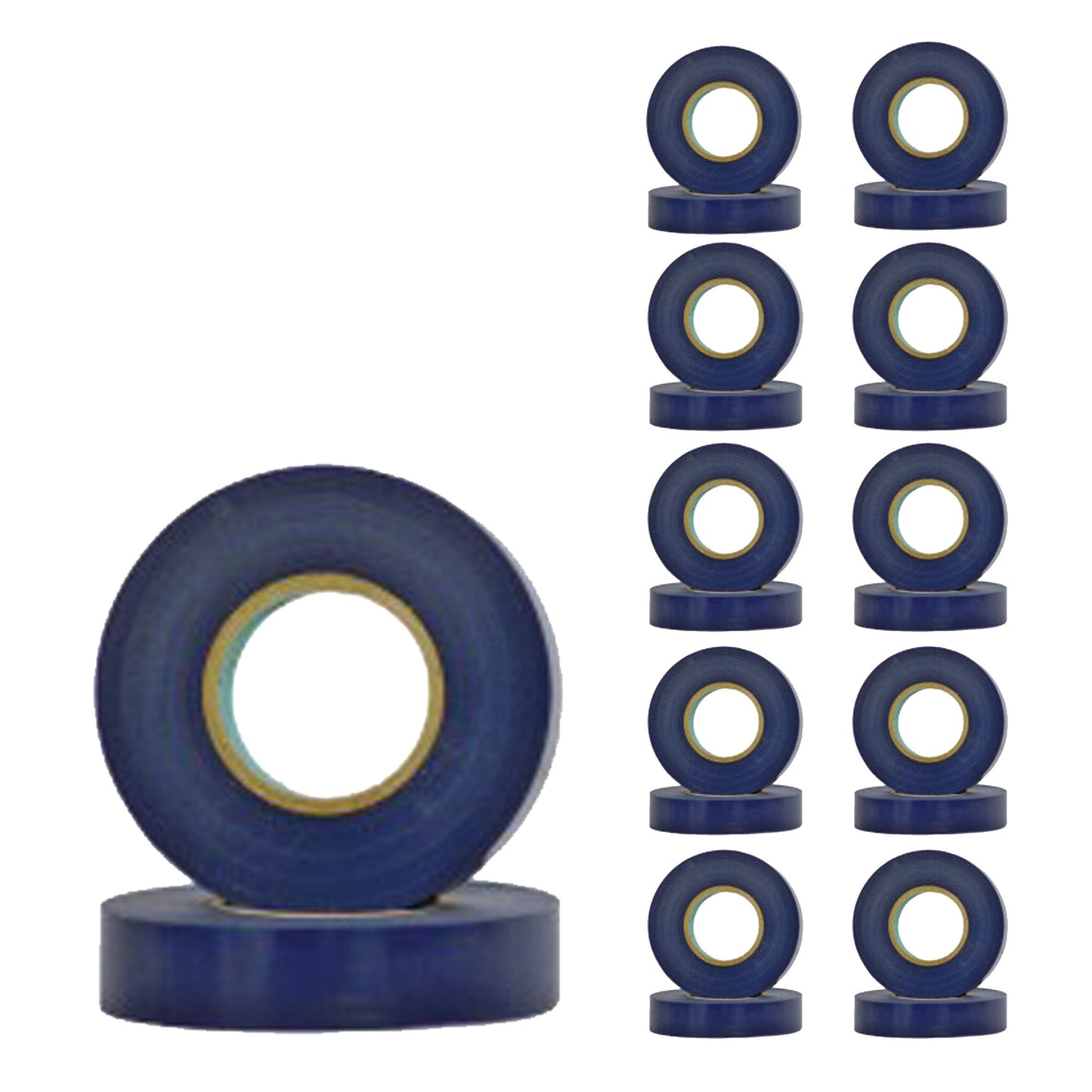 10 Pack Blue Electrical Tape
