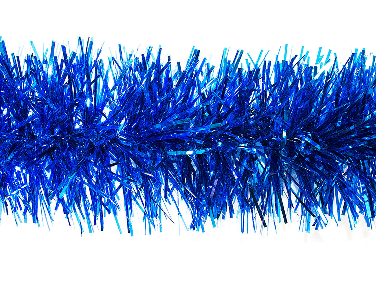 6" Metallic and Translucent Blue Garland 20' Sections