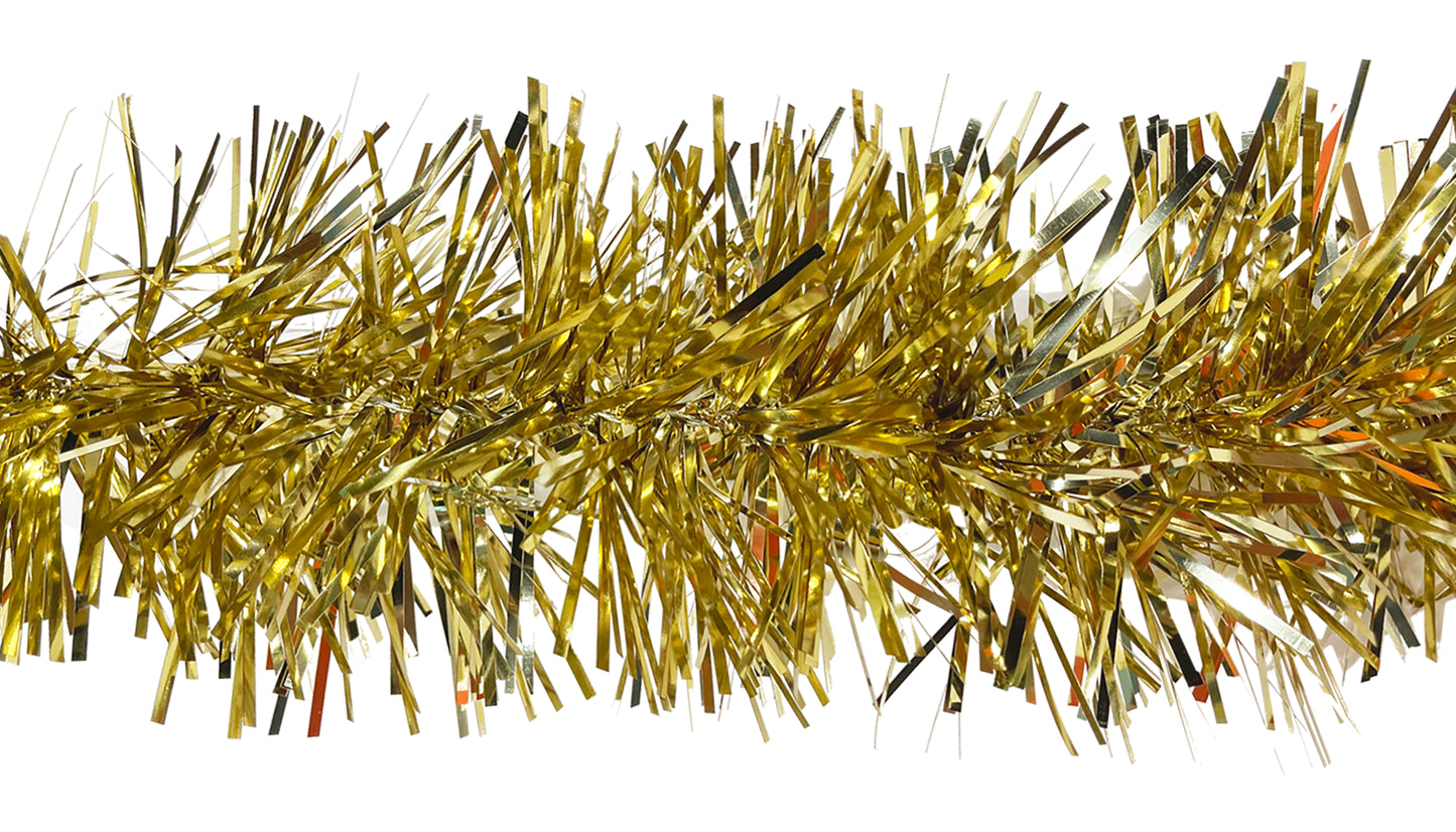 6" Gold Mylar Garland 20' Sections