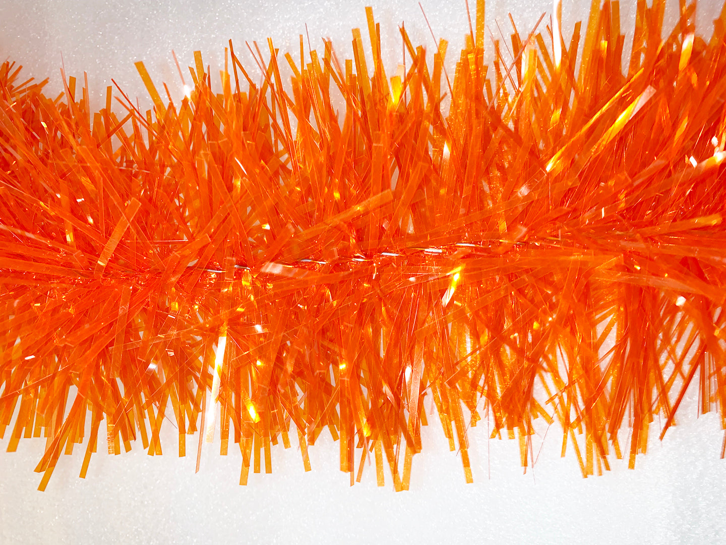 6" Translucent Orange Garland 20' Sections