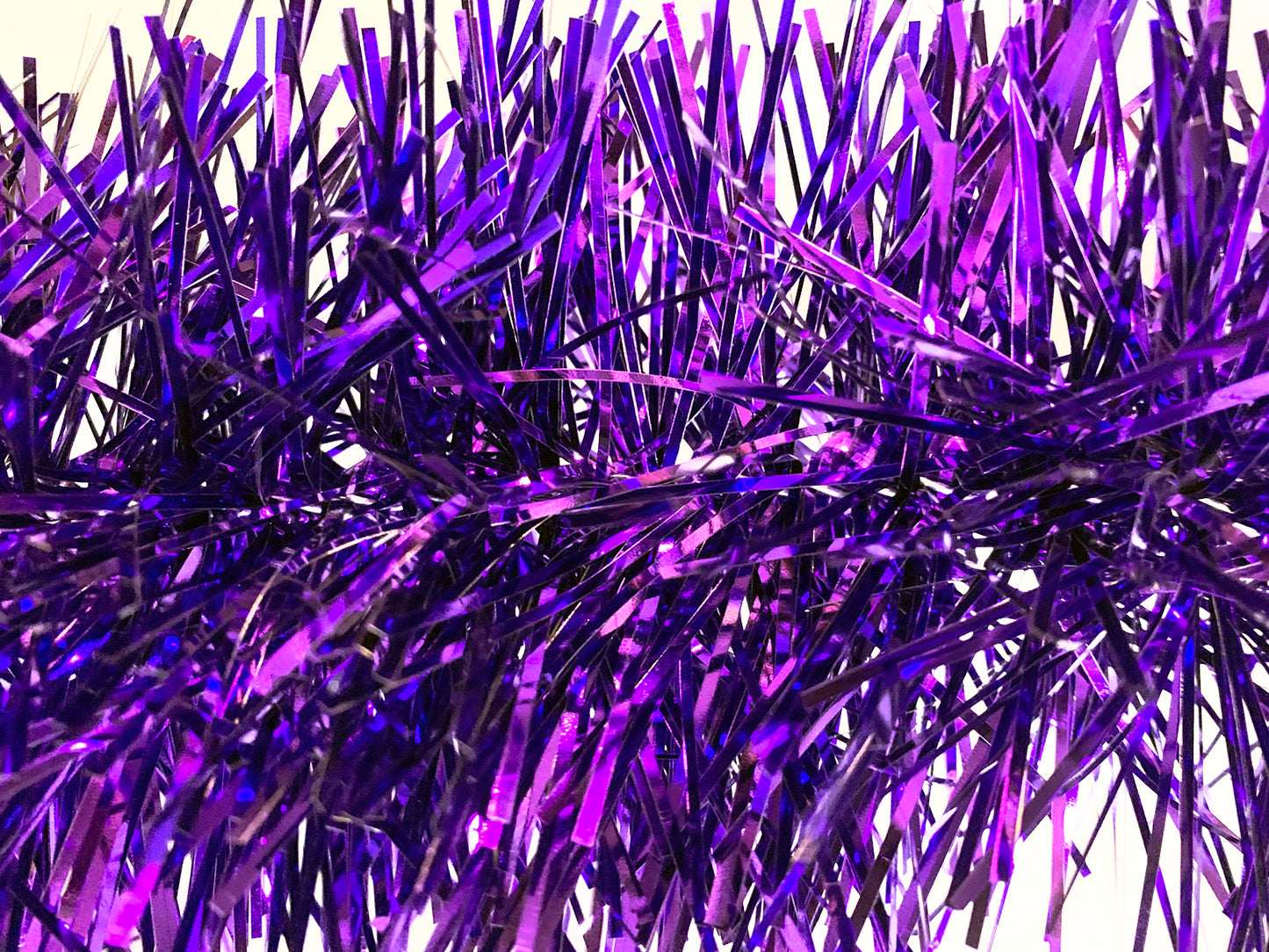 6" Translucent Purple Garland 20' Sections