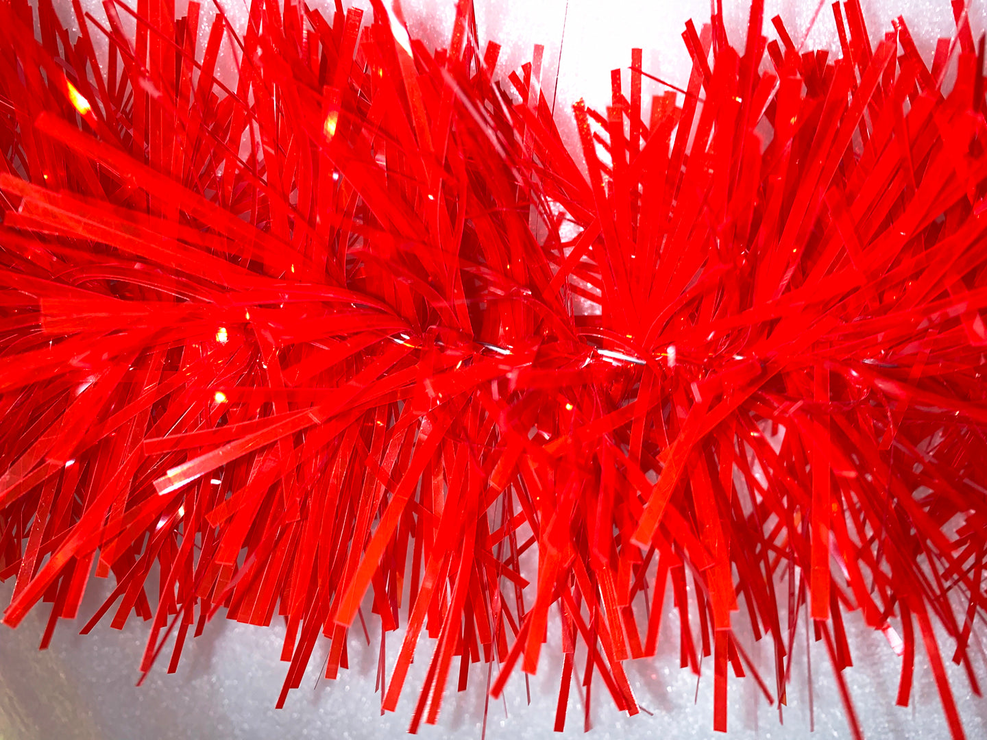 6" Translucent Red Garland 20' Sections