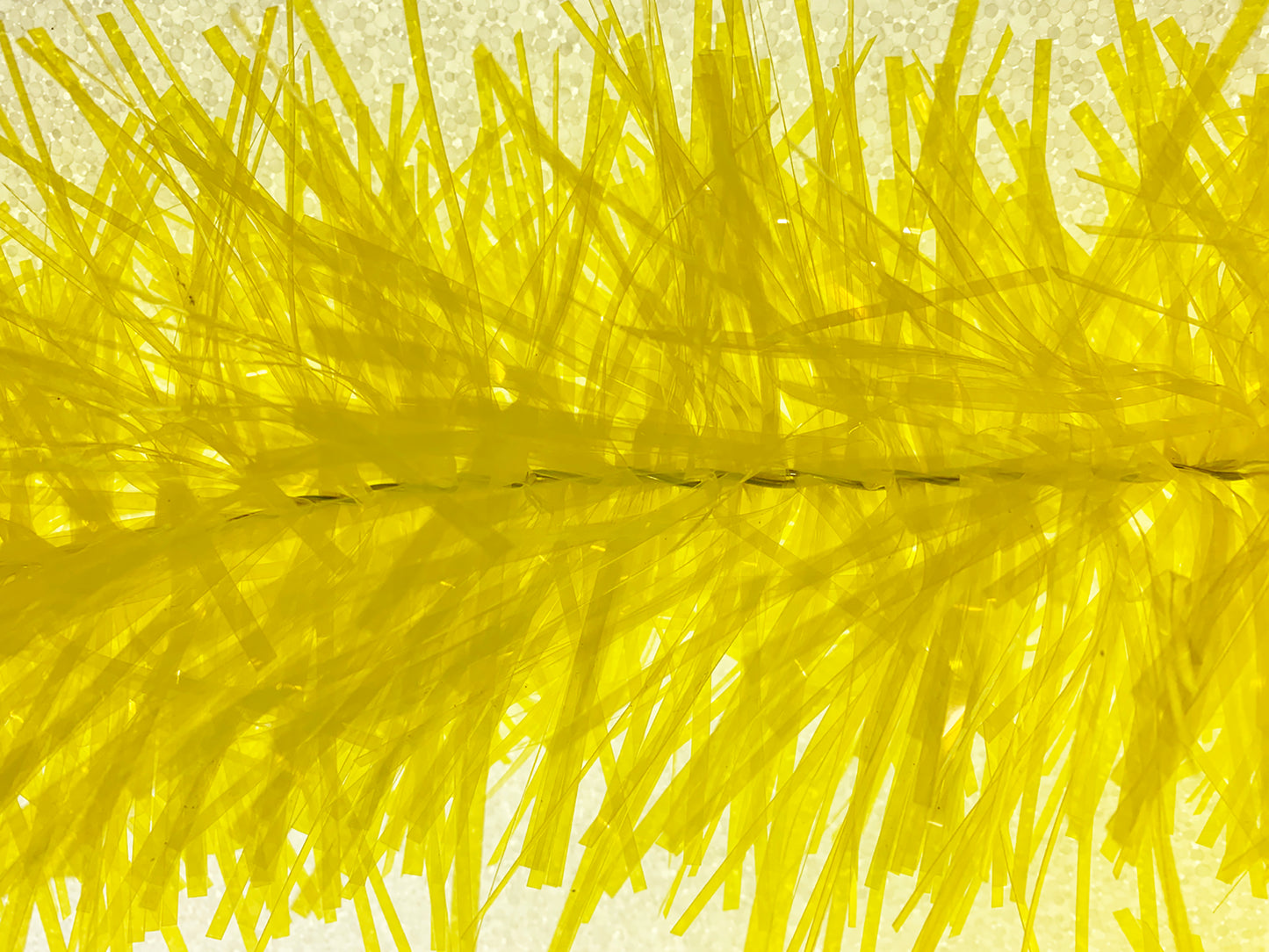 6" Translucent Yellow Garland 20' Sections