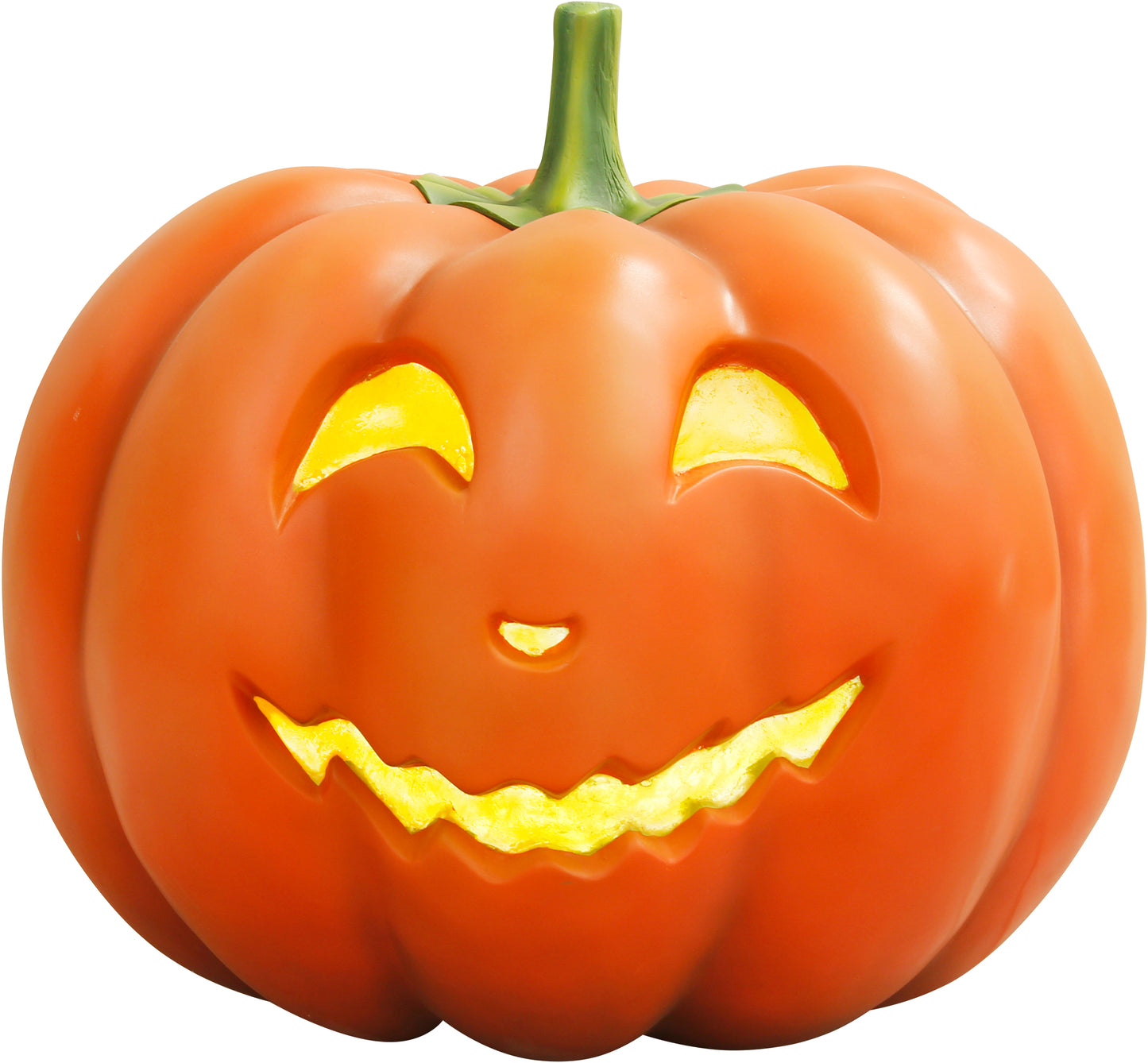 24' Carved Pumpkin with Light