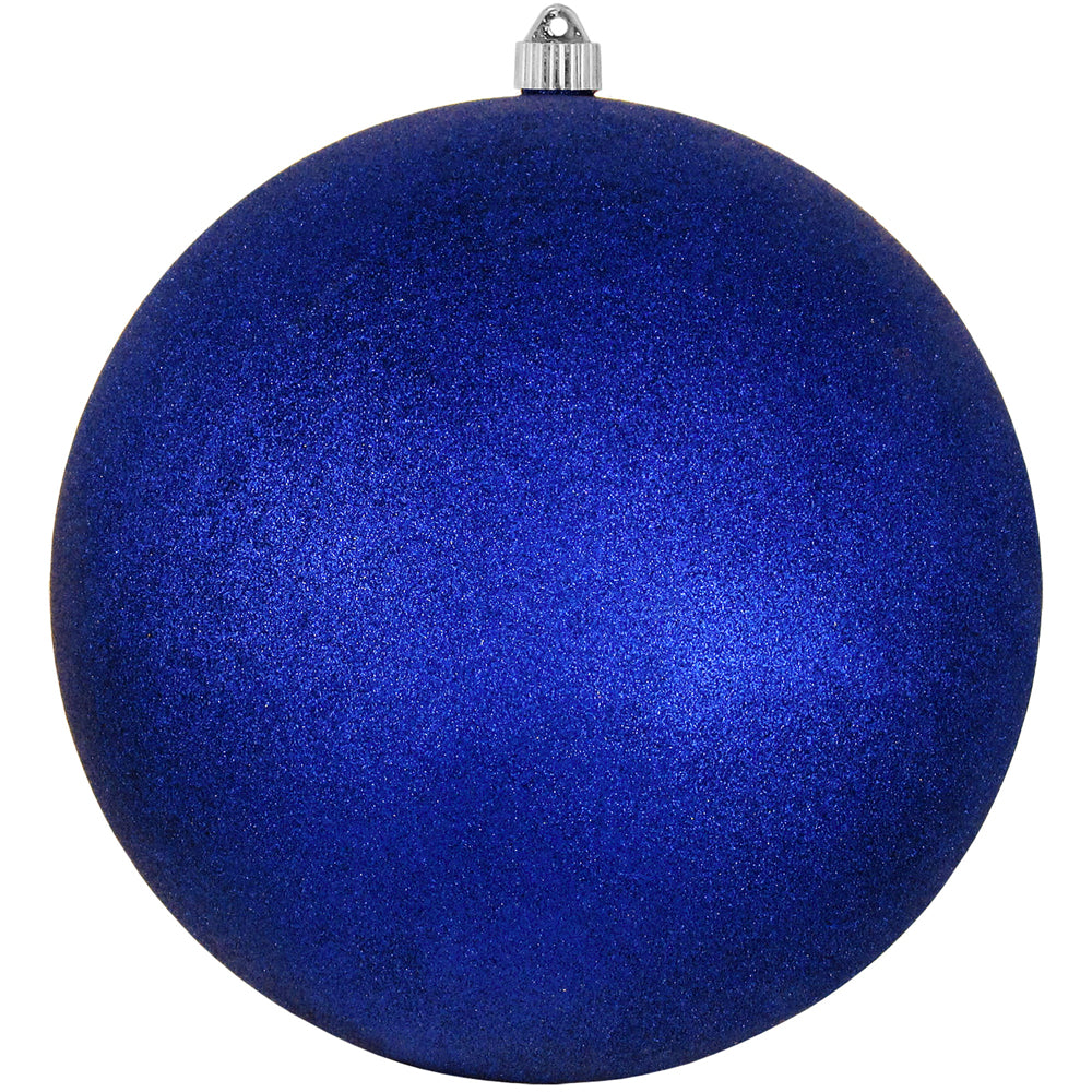 300MM 12" Glitter Blue Ball Ornament