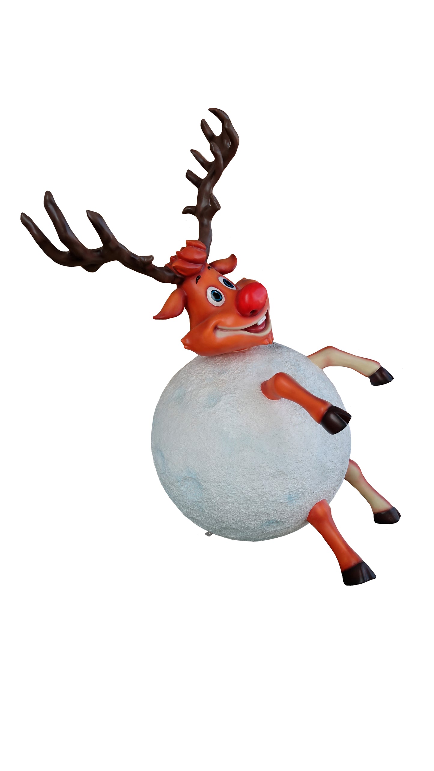 5' Reindeer in Snowball