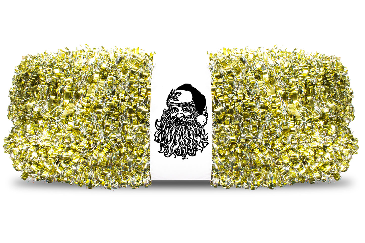 100' Gold and Silver Metallic Tinsel Garland