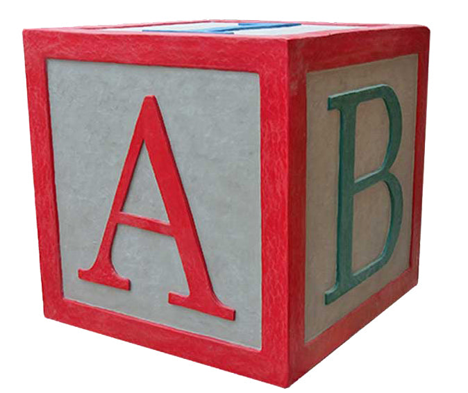 40" Toy ABC Block