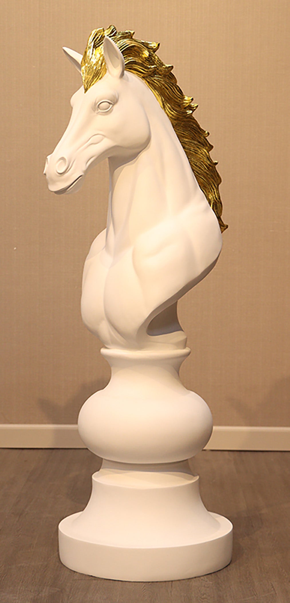 4' Tall White Knight