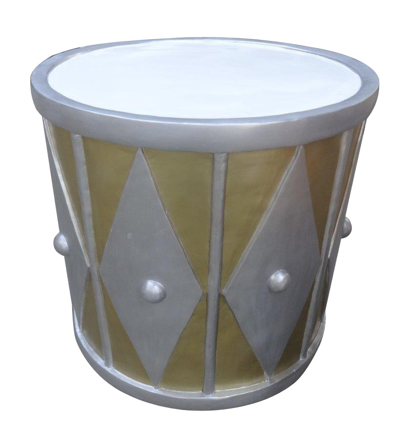 Gold and Silver 24" Drum