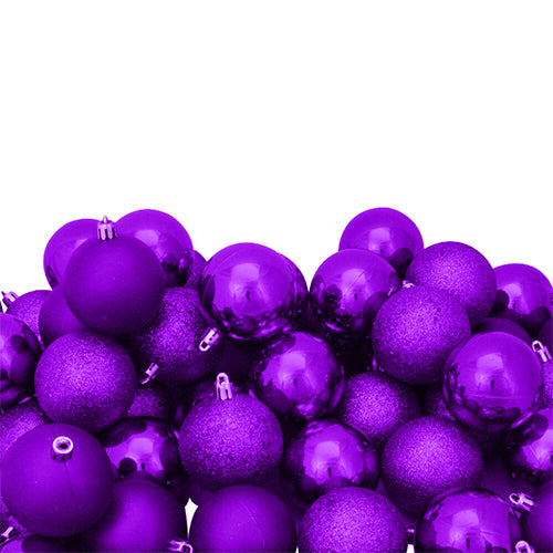 Purple - Holiday Ornaments