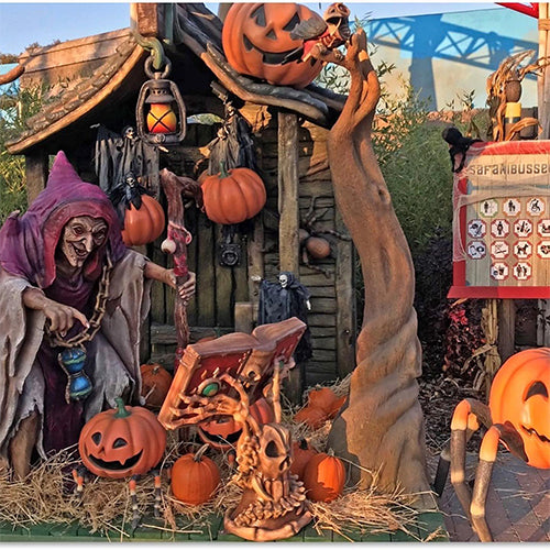 Fall and Halloween Statues