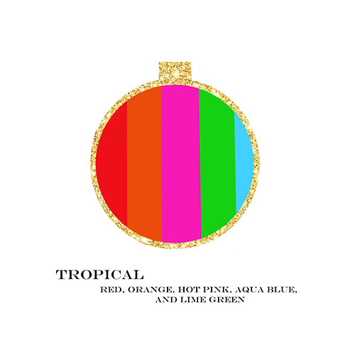 Tropical - Holiday Ornaments