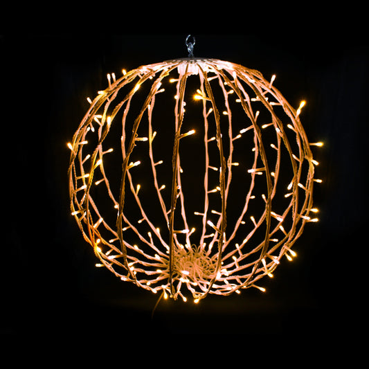 20" Pink Sphere with 200 LEDS