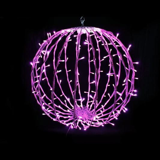 20" Purple Sphere with 200 LEDS