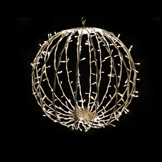 20" Yellow Sphere with 200 LEDS