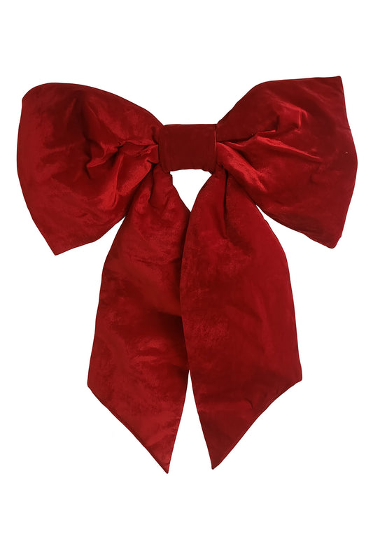 36" Red Bow