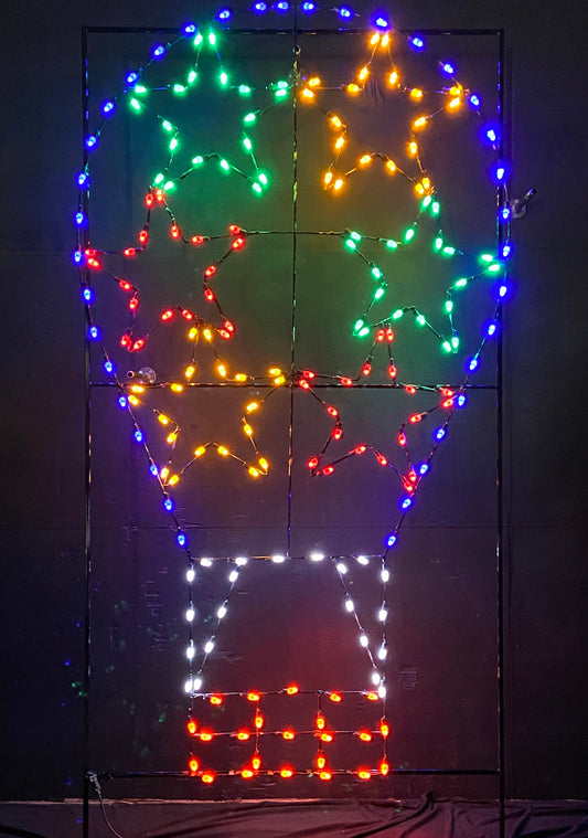 10' Hot Air Balloon With Stars