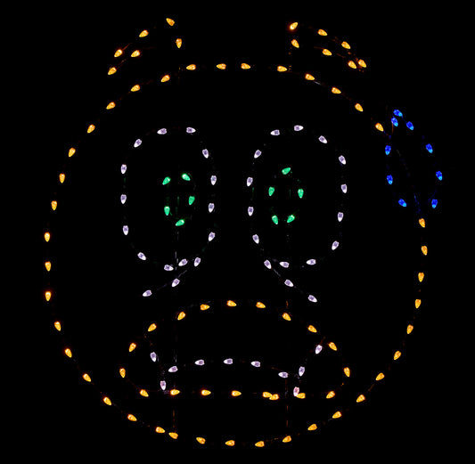 5' Emoji with worried Face