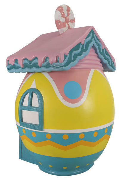 7.5' Easter House with Pink Roof