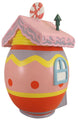 7.5 Easter Egg House Purple Roof