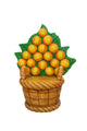 Basket of Peaches Throne