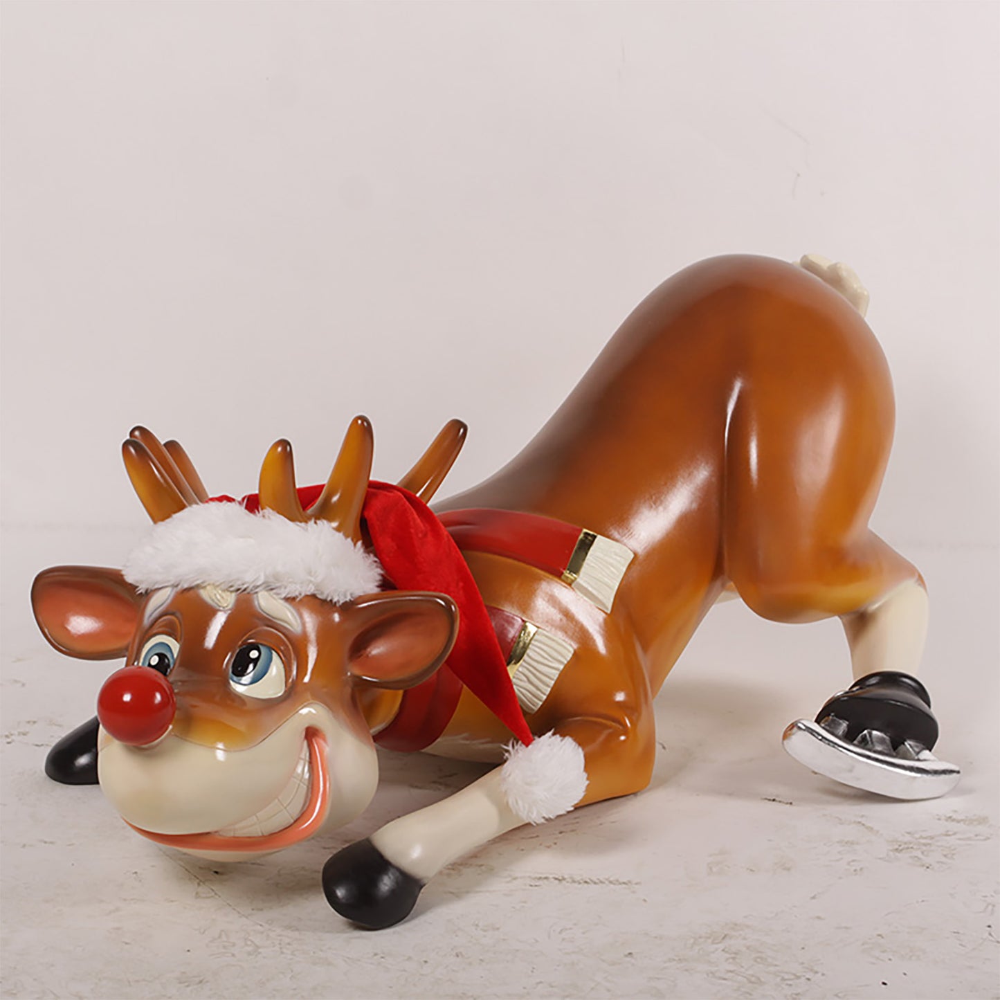 Funny Rudolph Skating