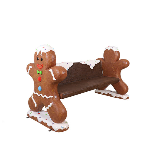 Bench with 2 Gingerbread