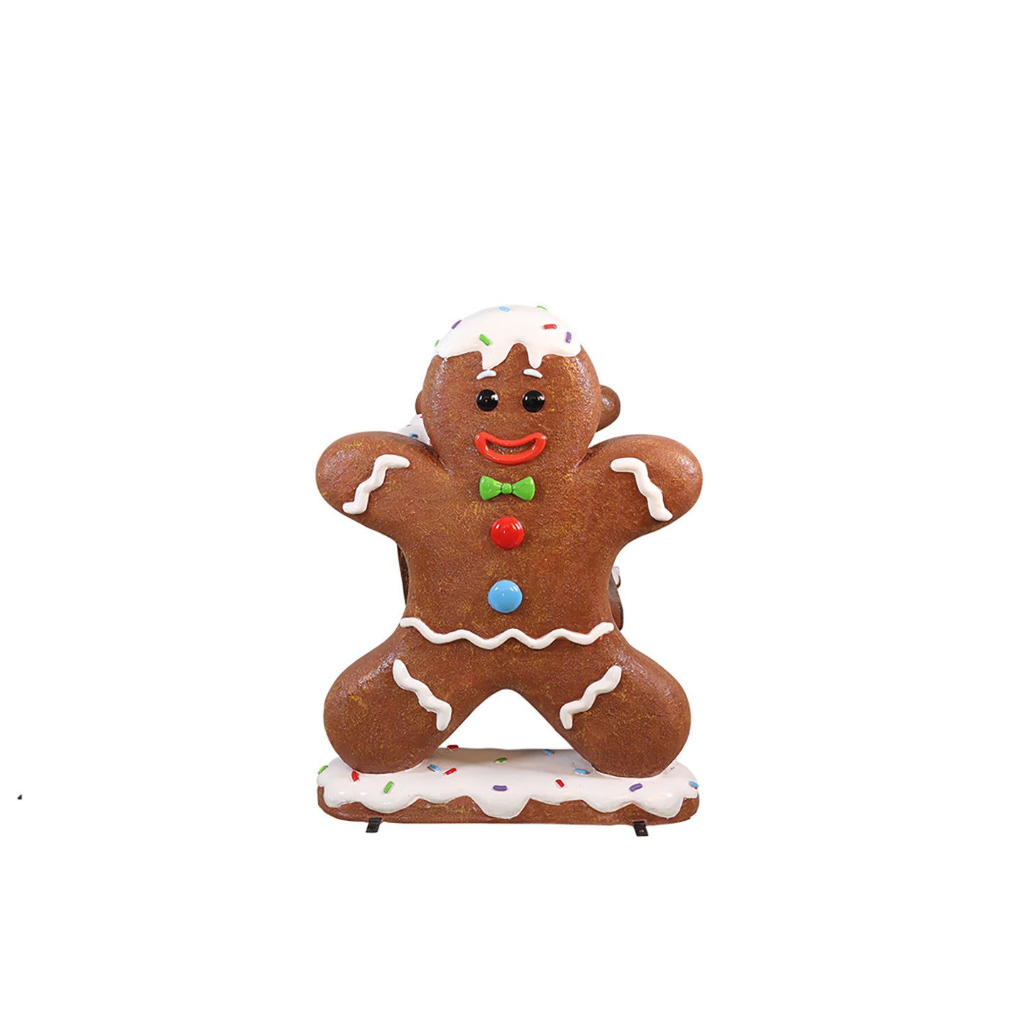 Bench with 2 Gingerbread