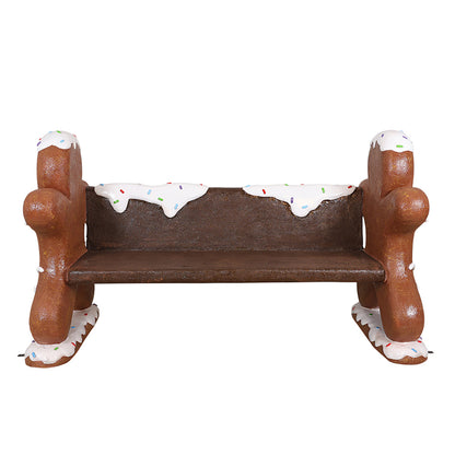 Bench with 2 Gingerbread