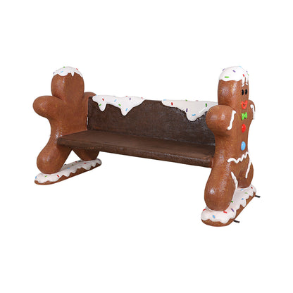 Bench with 2 Gingerbread